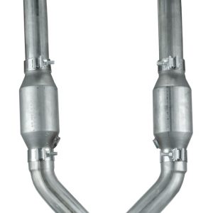 Pypes Exhaus Exhaust Crossover Pipe, Exhaust X-Pipe, 304 Stainless Steel, 2-1/2 Inch Pipe Diameter, With Catalytic Converter – XFM30