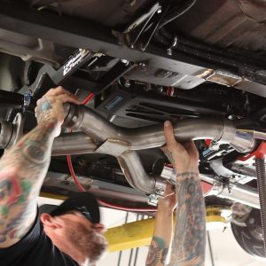 Pypes Exhaus Exhaust Crossover Pipe, Exhaust X-Pipe, 304 Stainless Steel, 2-1/2 Inch Pipe Diameter, With Catalytic Converter – XFM30