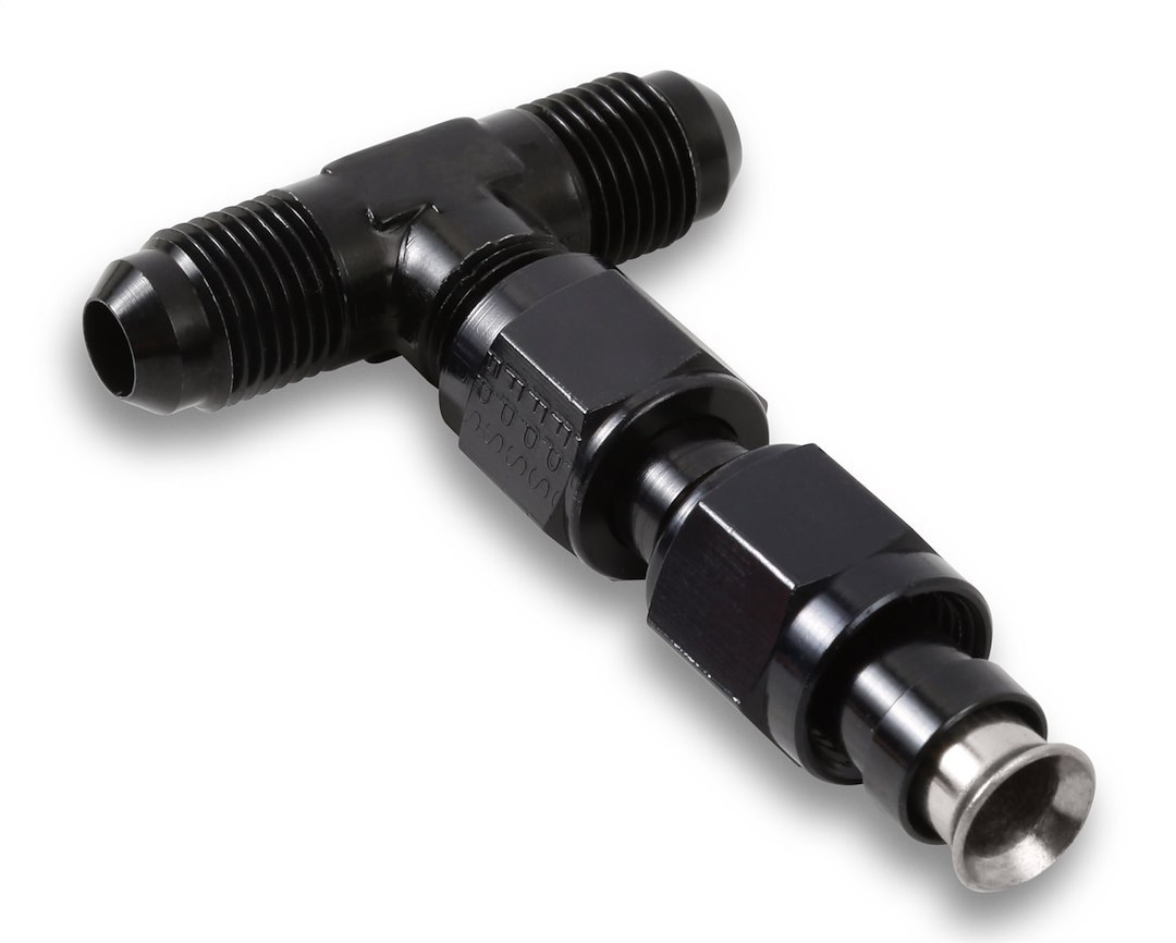 Quick Fuel Carburetor Fuel Line, For Use with 4150 Carburetors, Black Fittings – 34-600BKQFT