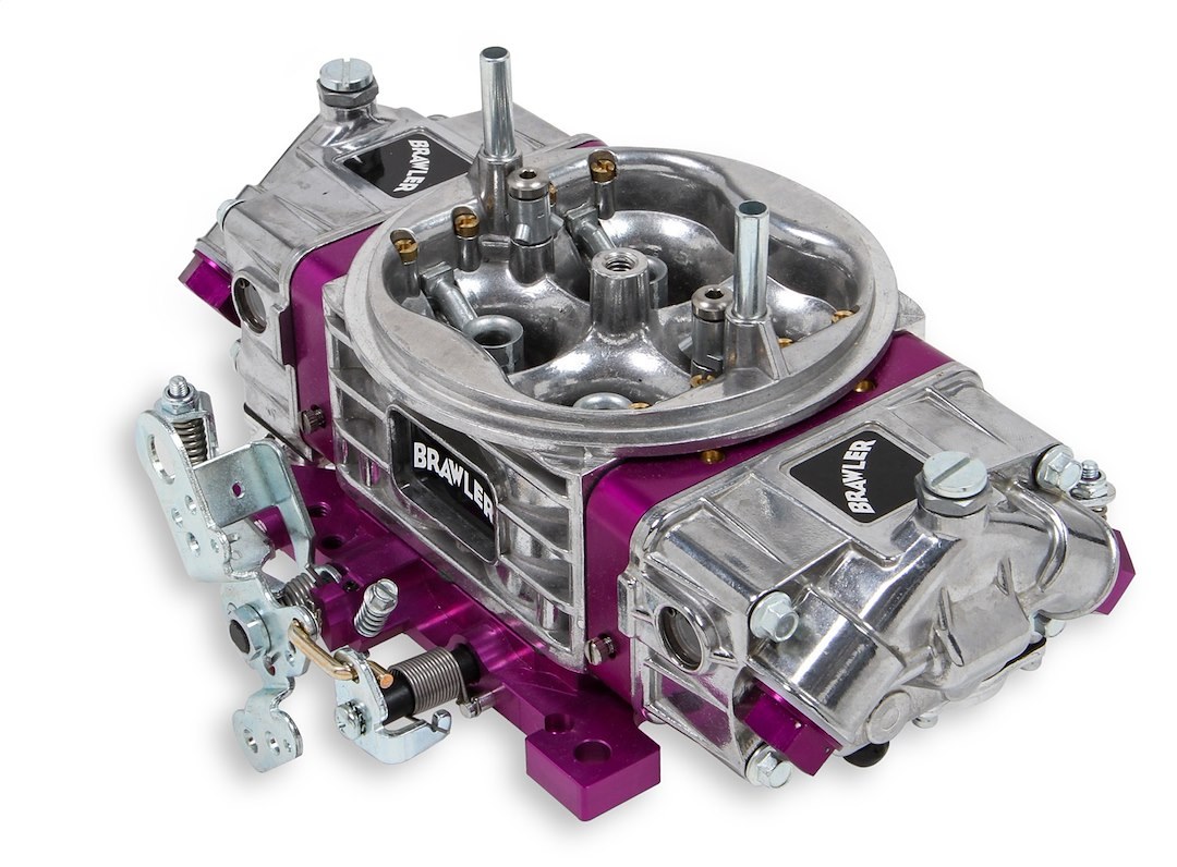 Quick Fuel Carburetor, Brawler, 4 Barrel, 750 Cubic Feet Per Minute/ Downleg Boosters/ Drag Race Use, 4150 Flange, Without Choke – BR-67200