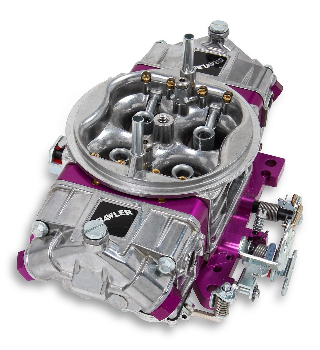 Quick Fuel Carburetor, Brawler, 4 Barrel, 750 Cubic Feet Per Minute/ Downleg Boosters/ Drag Race Use, 4150 Flange, Without Choke – BR-67200