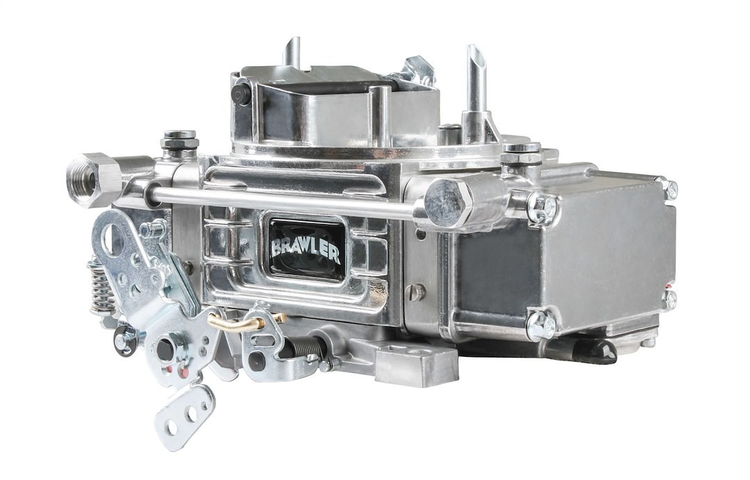 Quick Fuel Carburetor, Brawler, 4 Barrel, 650 Cubic Feet Per Minute, Electric Choke, Mechanical Secondaries, Gasoline, Shiny Finish – BR-67276