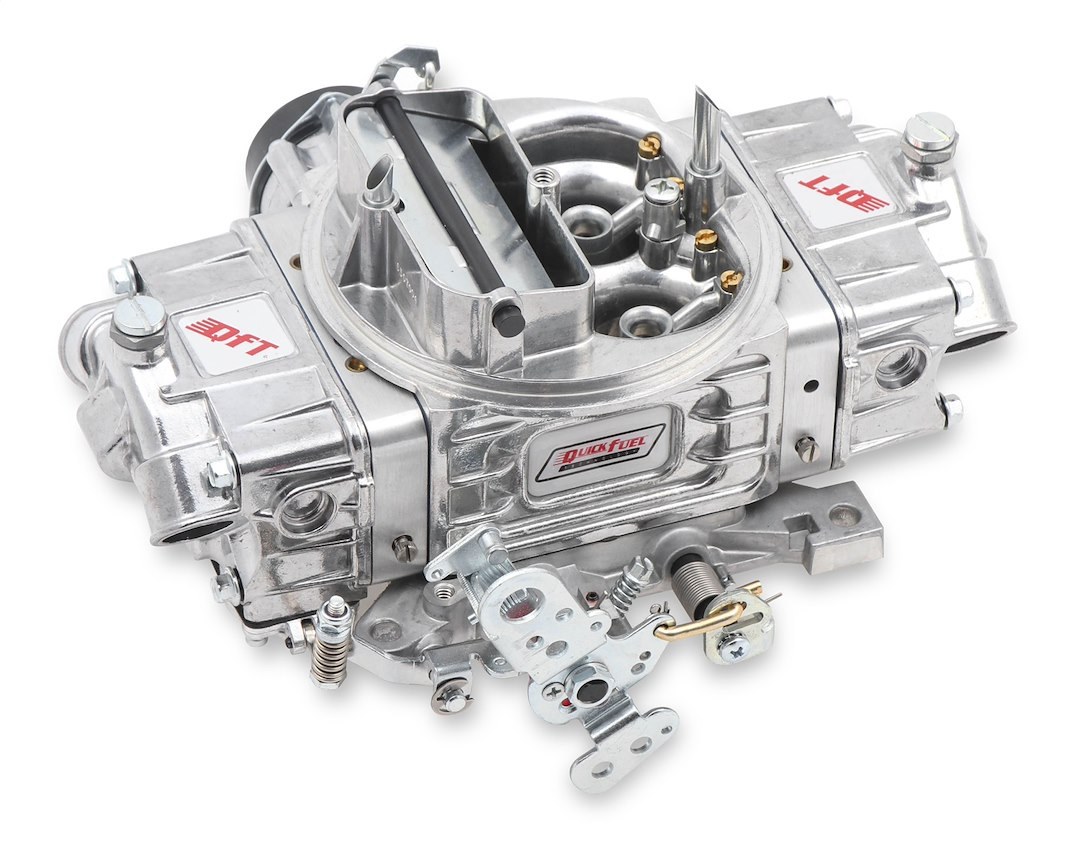 Quick Fuel Carburetor, Hot Rod Series, 4 Barrel, 750 Cfm, 4150 Flange, Electric Choke, Mechanical Secondaries, Gasoline, Polished Aluminum – HR-750