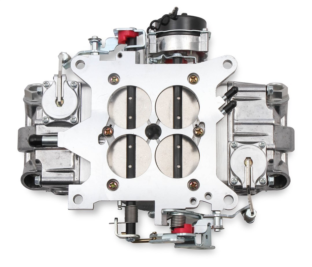 Quick Fuel Carburetor, Hot Rod Series, 4 Barrel, 750 Cfm, 4150 Flange, Electric Choke, Mechanical Secondaries, Gasoline, Polished Aluminum – HR-750