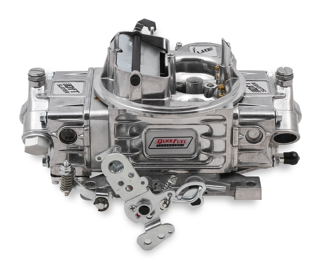 Quick Fuel Carburetor, Slayer, 4 Barrel, 750 Cfm, 4150 Flange, Electric Choke, Vacuum Secondaries, Gasoline, Polished Aluminum – SL-750-VS