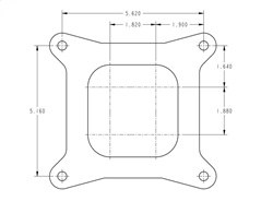 Quick Fuel Carburetor, Sq-Series, 4 Barrel, 850 Cfm, 4150 Flange, Without Choke, Mechanical Secondaries, Gasoline, Polished Aluminum – SQ-850