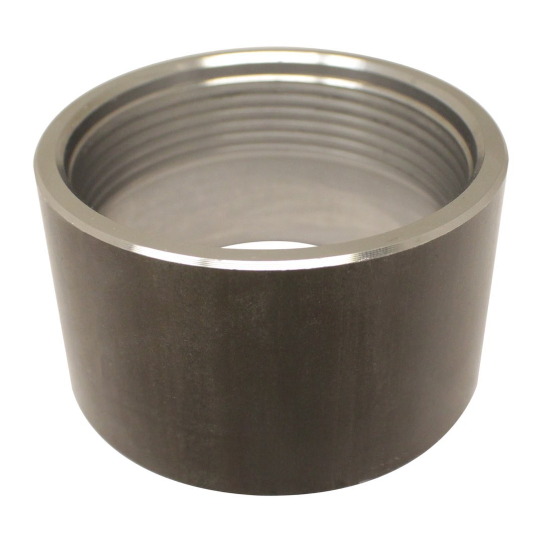 QA1 Ball Joint Collar, Fits K727 Large Mopar Ball Joints, Adapter to Convert from Screw-IN to Weld-IN Ball Joints, Straight – 9033-427