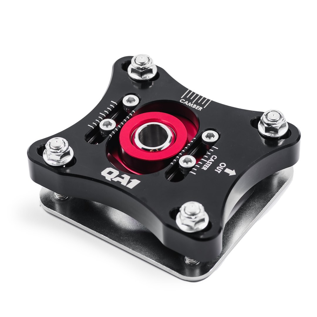 QA1 Camber Caster Plate, For Use with QA1 Proma Star Struts Only, Bolt-On, Aluminum, Set of 2, With Hardware – CC115