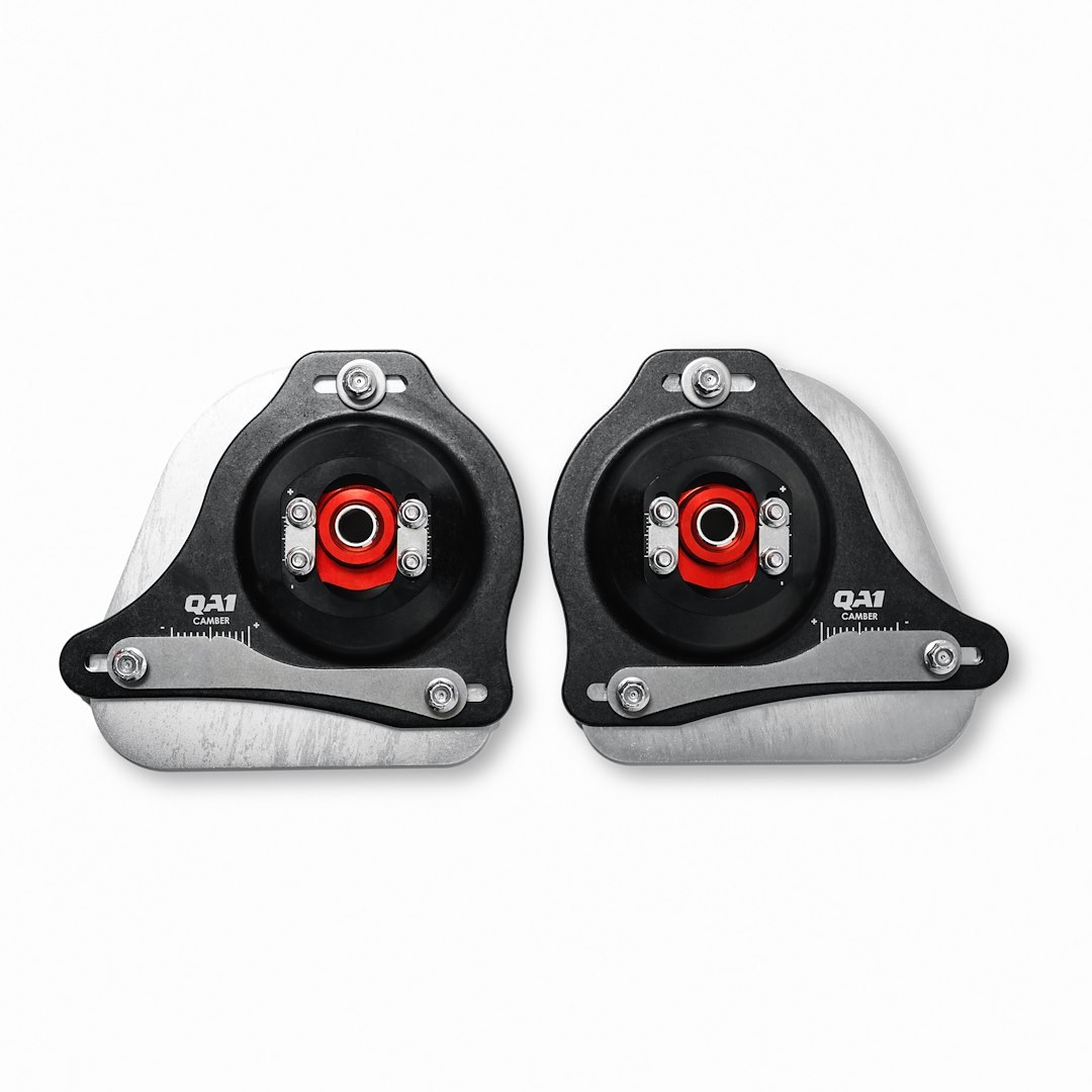 QA1 Camber Caster Plate, For Use with QA1 Proma Star Struts Only, Bolt-On, Aluminum, Set of 2, With Hardware – CC116
