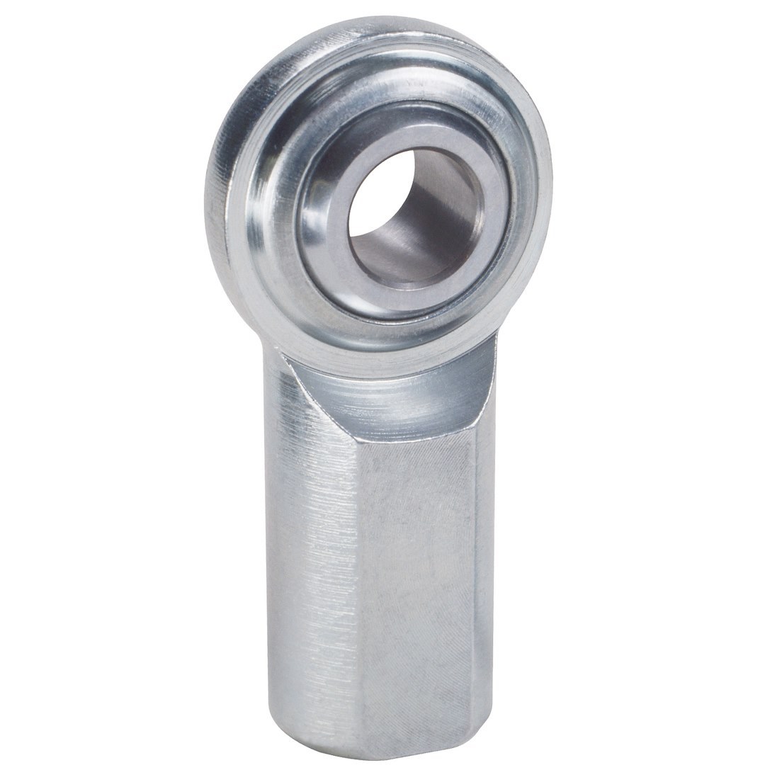 QA1 Rod End, Cf Series, Rod Eye, 2 Piece Design, 10-32 Female Right Hand Thread, 0.19 Inch Bore Size, 0.437 Inch Diameter Ball – CFR3