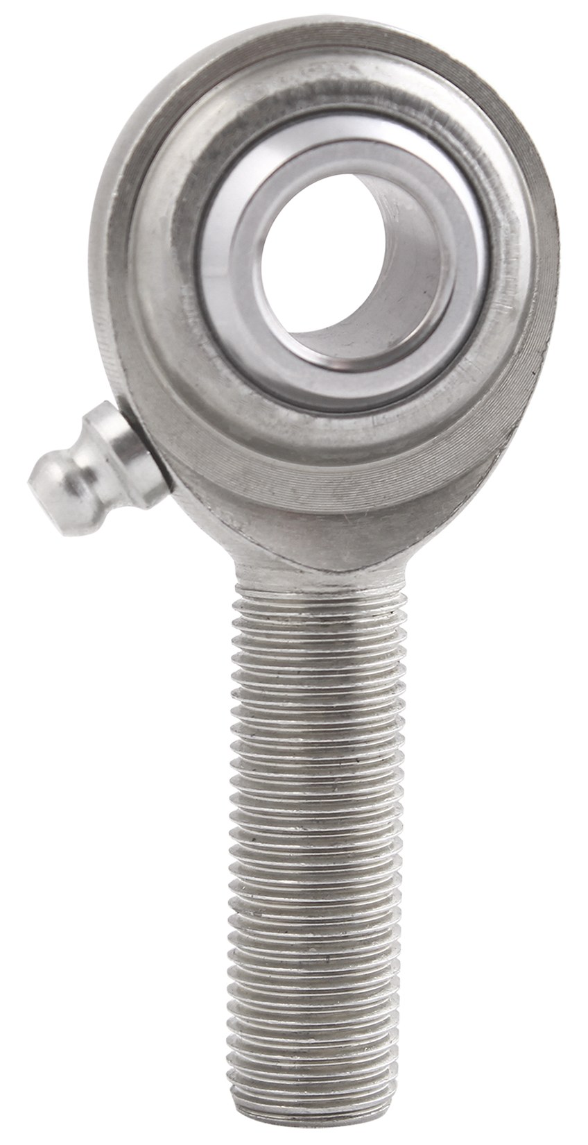 QA1 Rod End, Cm Series, Grease Zerk Rod Eye, 2 Piece Design, 3/4 Inch-16 Male Left Hand Thread, 3/4 Inch Bore Size, 1.312 Inch Diameter Ball – CML12Z