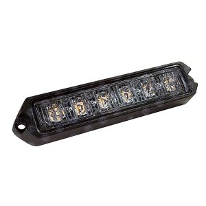 Quake LED Warning Light, Lo Pro, 4-3/4 Inch Length X 1-1/4 Inch Width X 0.43 Inch Height, Mini Bar, Bolt-On Mount, Strobe – QDLSL1137