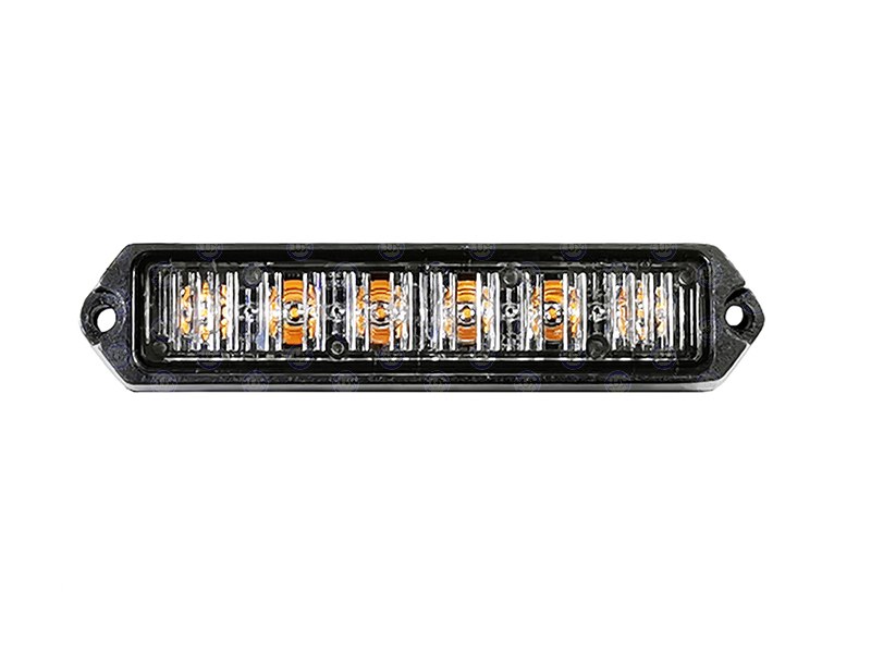 Quake LED Warning Light, Lo Pro, 4-3/4 Inch Length X 1-1/4 Inch Width X 0.43 Inch Height, Mini Bar, Bolt-On Mount, Strobe – QDLSL1137