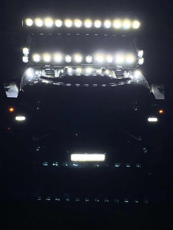 Quake LED Driving/ Fog Light Wiring Harness, Light Bridge, For Use with Quake LED Light Bridge Pods or Light Bars, Connects Up to 10 Pods – QLB1005