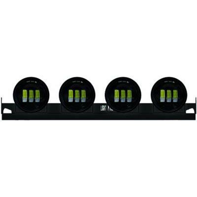 Quake LED Driving/ Fog Light Mounting Bar, Light Bridge, 22 Inch Length, Mounts Multiple Configurations and Styles of Lights and Light Bars – QLB1011