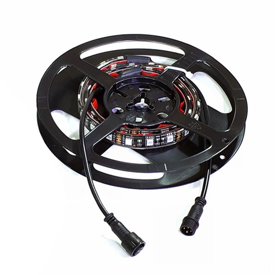 Quake LED Multi Purpose Light – LED, 2 Foot Length, Flexible Light Strip, 12-24 Volt DC, 3M Tape/ Silicon Brackets Mount, Clear Lens – QSL907