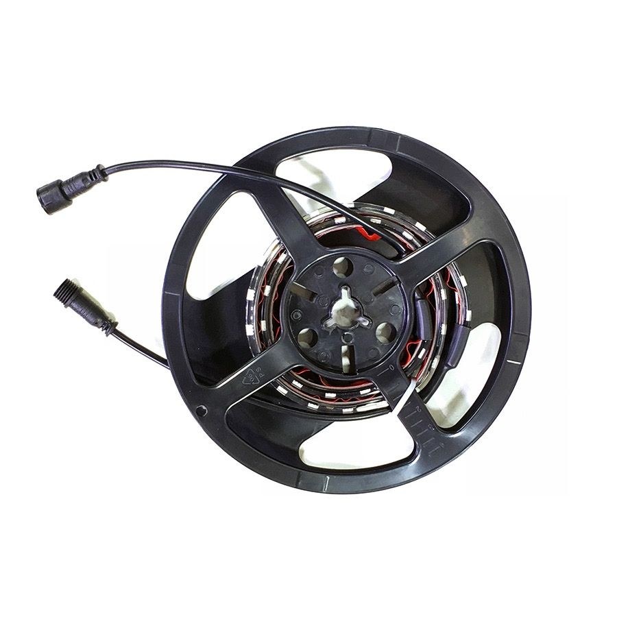 Quake LED Multi Purpose Light – LED, 2 Foot Length, Flexible Light Strip, 12-24 Volt DC, 3M Tape/ Silicon Brackets Mount, Clear Lens – QSL907