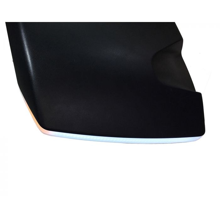 Quake LED Daytime Running Light, Tempest Series, Fender Light, Powder Coated, Clear Lens, Multi-Color, Set of 2 – QTE1180