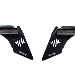 Quake LED Daytime Running Light, Tempest Series, Fender Mount, Black Powder Coat, Smoked Polycarbonate Lens, High Power 3528 SMD 3 Watt LED – QTE1302