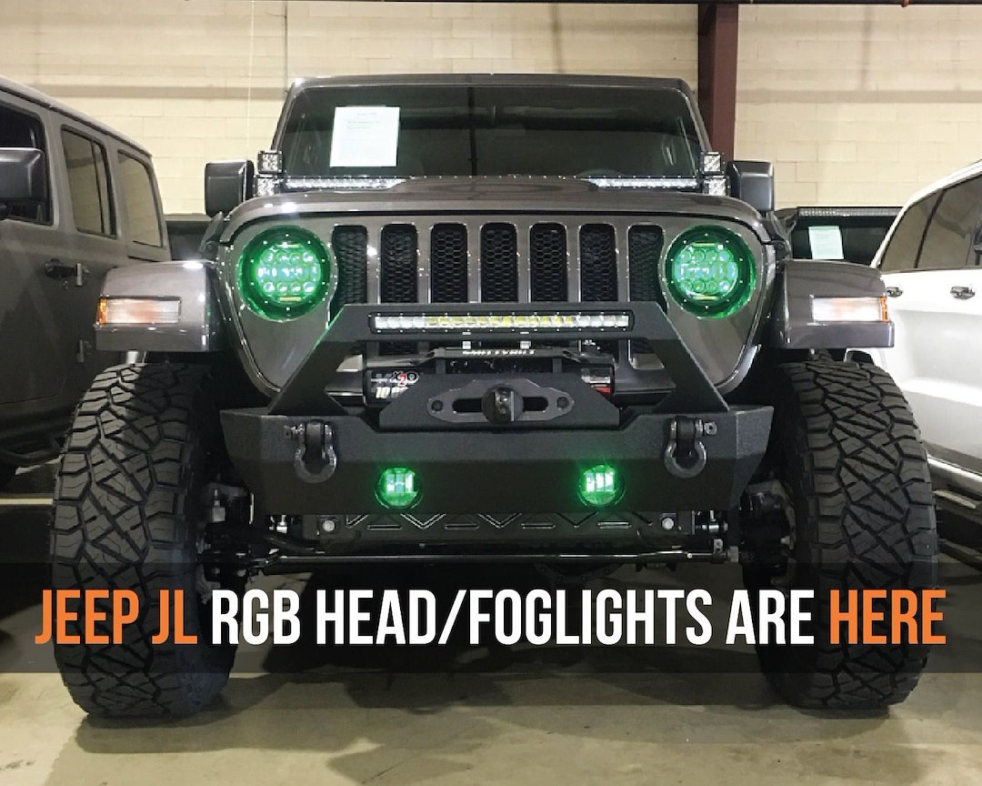 Quake LED Headlight Assembly, Tempest Series, LED Bulb, Projector Beam Headlights/ Fog Beam Fog Lights – QTE686