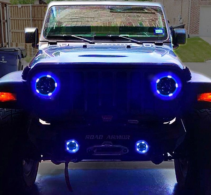 Quake LED Headlight Assembly, Tempest Series, LED Bulb, Projector Beam Headlights/ Fog Beam Fog Lights – QTE915