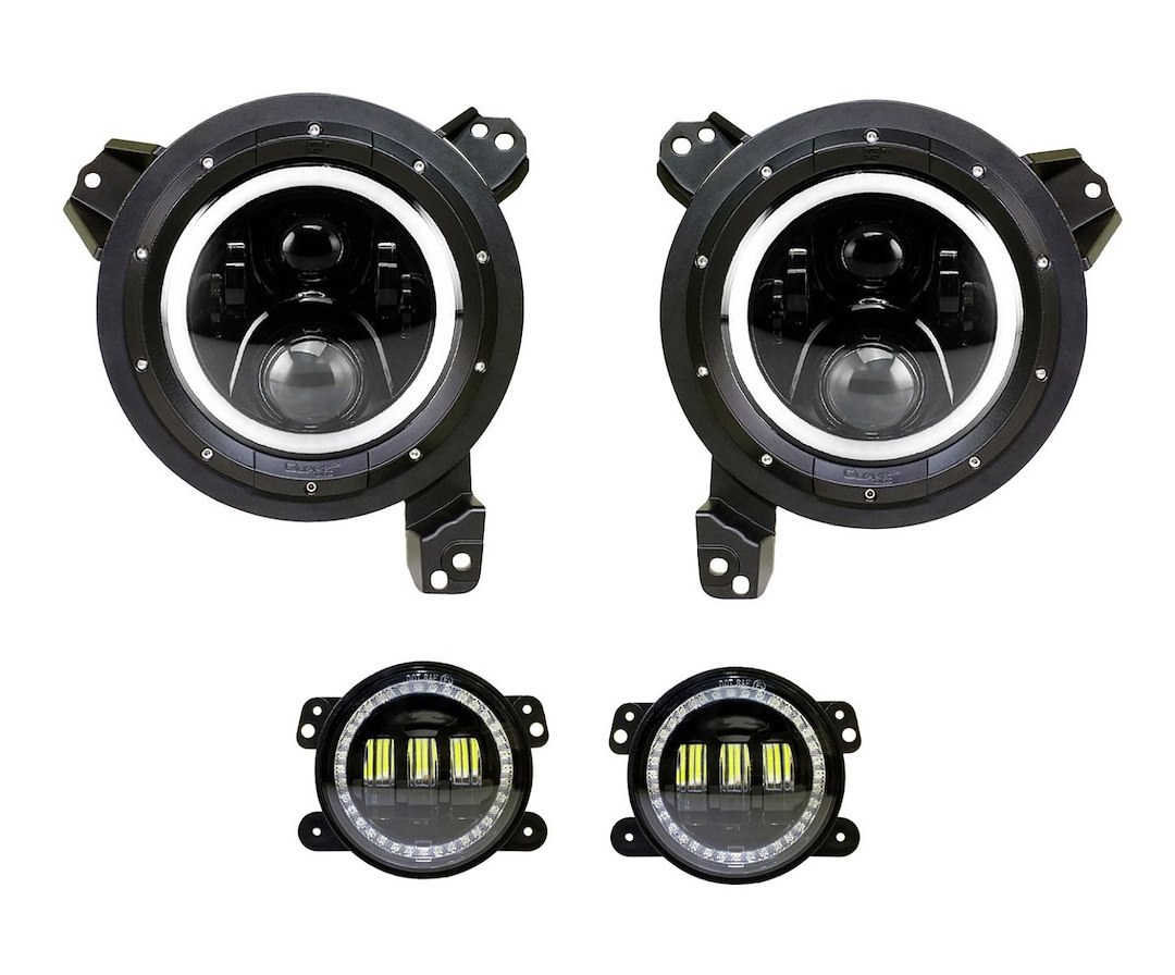 Quake LED Headlight Assembly, Tempest Series, LED Bulb – QTE962