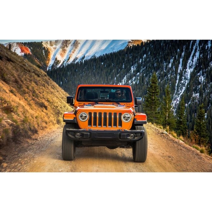 Quake LED Daytime Running Light, Fender Mount, Clear Lens, 3528 SMD LED, White and Amber Color, Set of 2 – QTE992