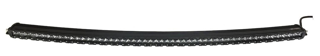 Quake LED Light Bar, Monolith Arc Series, 53-1/4 Inch Length, Cree Bulb, 260 Watt/ 21.7 Amp Draw, 30 Degree Super Spot Beam, 21850 Lumens – QUMA474