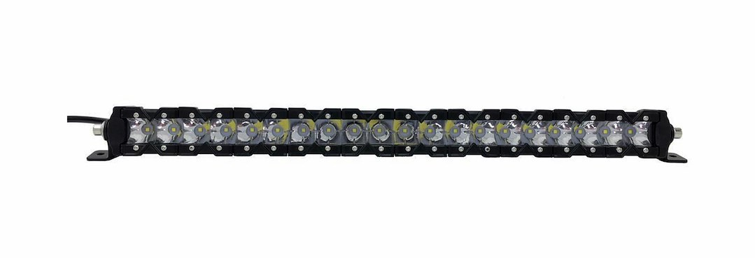 Quake LED Light Bar, Monolith Slim Series, 23 Inch Length, Cree Bulb, 100 Watt/ 8.3 Amp Draw, 30 Degree Super Spot Beam, 8400 Lumens – QUMS539