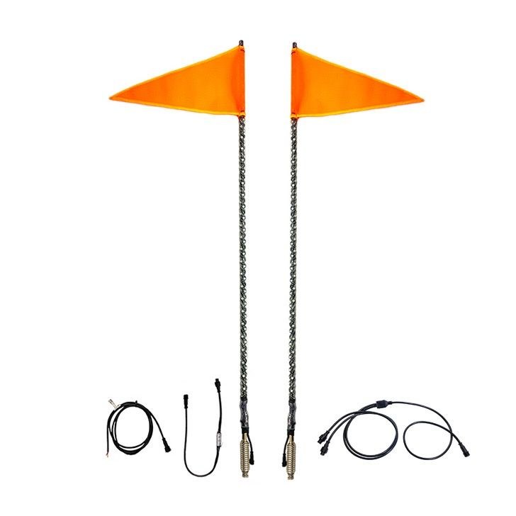 Quake LED Flagpole, 4 Foot Height, Fixed Height – QW826