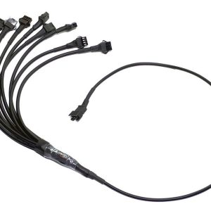 Quake LED Multi Purpose Light Controller Wiring Harness, For Use with Quake LED Accent Pods/ Accent Light Bars, 1 to 8 Splitter Wire – QW842