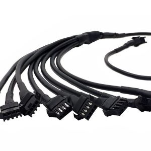 Quake LED Multi Purpose Light Controller Wiring Harness, For Use with Quake LED Accent Pods/ Accent Light Bars, 1 to 8 Splitter Wire – QW842