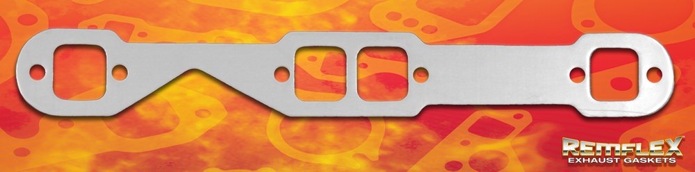 Remflex Exhaust Header Gasket, Flexible Graphite, Set of 2, 1-17/32 Inch X 1-19/32 Inch Square Port Size – 2005