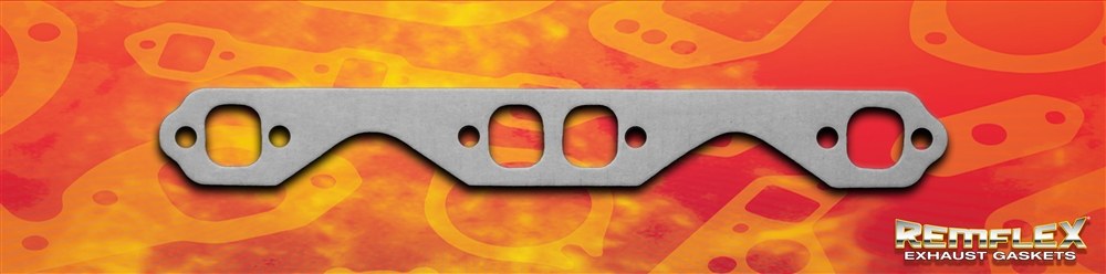 Remflex Exhaust Header Gasket, Flexible Graphite, Set of 2, 1-3/8 Inch X 1-1/2 Inch Square Port Size – 2006