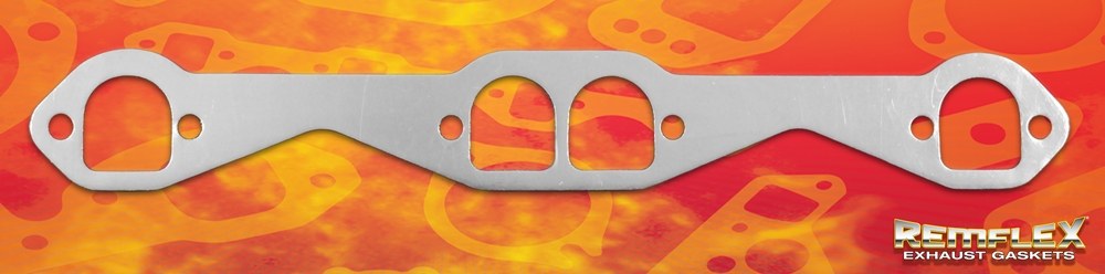Remflex Exhaust Header Gasket, Flexible Graphite, Set of 2, 1-1/2 Inch X 1-5/8 Inch D-Shaped Port Size – 2007