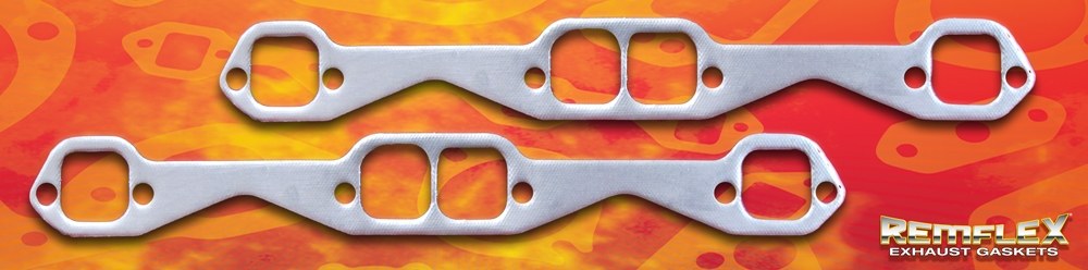 Remflex Exhaust Manifold Gasket, Replacement for GM-V8/ GM Performance 19258602 CT350 Circle Track Motor Engine/ GM Vortec Cylinder Heads – 2093