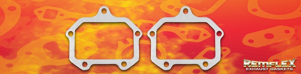 Remflex Exhaust Header Gasket, Flexible Graphite, Set of 2 – 7009B