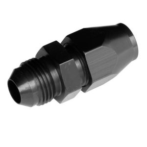 Redhorse Performance Hose End Fitting, 3100 Series, -06 AN Male Hose, 3/8 Inch Outlet, Straight, Anodized, Black, Single – 3100-06-06-2