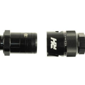 Redhorse Performance Adapter Fitting, -3 Dry Break Quick Release Adapter, Black – 4155-03-2