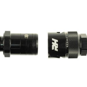 Redhorse Performance Adapter Fitting, -4 Dry Break Quick Release Adapter, Black – 4155-04-2