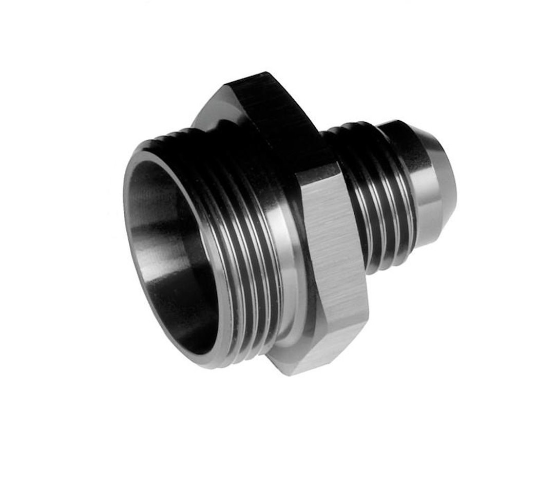 Redhorse Performance Carburetor Fuel Inlet Fitting, 5040 Series, For Use with Dual Feed Holley Carburetor, -08 AN, 7/8-20 Thread Size – 5040-08-2