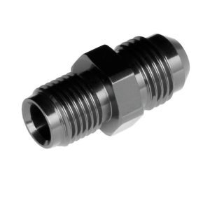 Redhorse Performance Adapter Fitting, 5050 Series, -6 AN Male to 1/2-20 Fuel Pump Adapter, Anodized, Black, Single – 5050-06-2