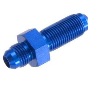 Redhorse Performance Coupler Fitting, 832 Series, -03 AN Male, Straight, Without O-Ring, Aluminum, Blue, Single – 832-03-1