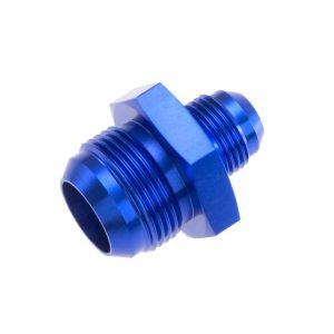 Redhorse Performance Adapter Fitting, 919 Series, -10 AN Male to -6 AN Male, Anodized, Blue, Aluminum, Single – 919-10-06-1