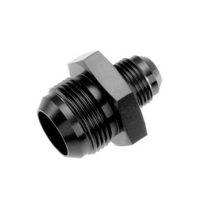 Redhorse Performance Adapter Fitting, 919 Series, -10 AN Male to -8 AN Male, Anodized, Black, Aluminum, Single – 919-10-08-2