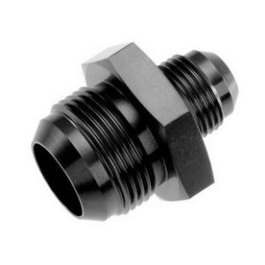 Redhorse Performance Adapter Fitting, 919 Series, -12 AN Male to -6 AN Male, Anodized, Black, Aluminum, Single – 919-12-06-2