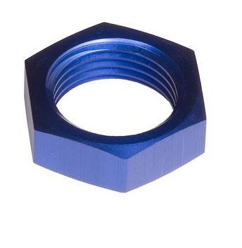 Redhorse Performance Tube End Fitting Nut, 924 Series, -3 AN, Blue, Aluminum, Set of 2 – 924-03-1