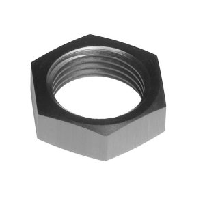 Redhorse Performance Tube End Fitting Nut, 924 Series, -8 AN, Black, Aluminum, Set of 2 – 924-08-2