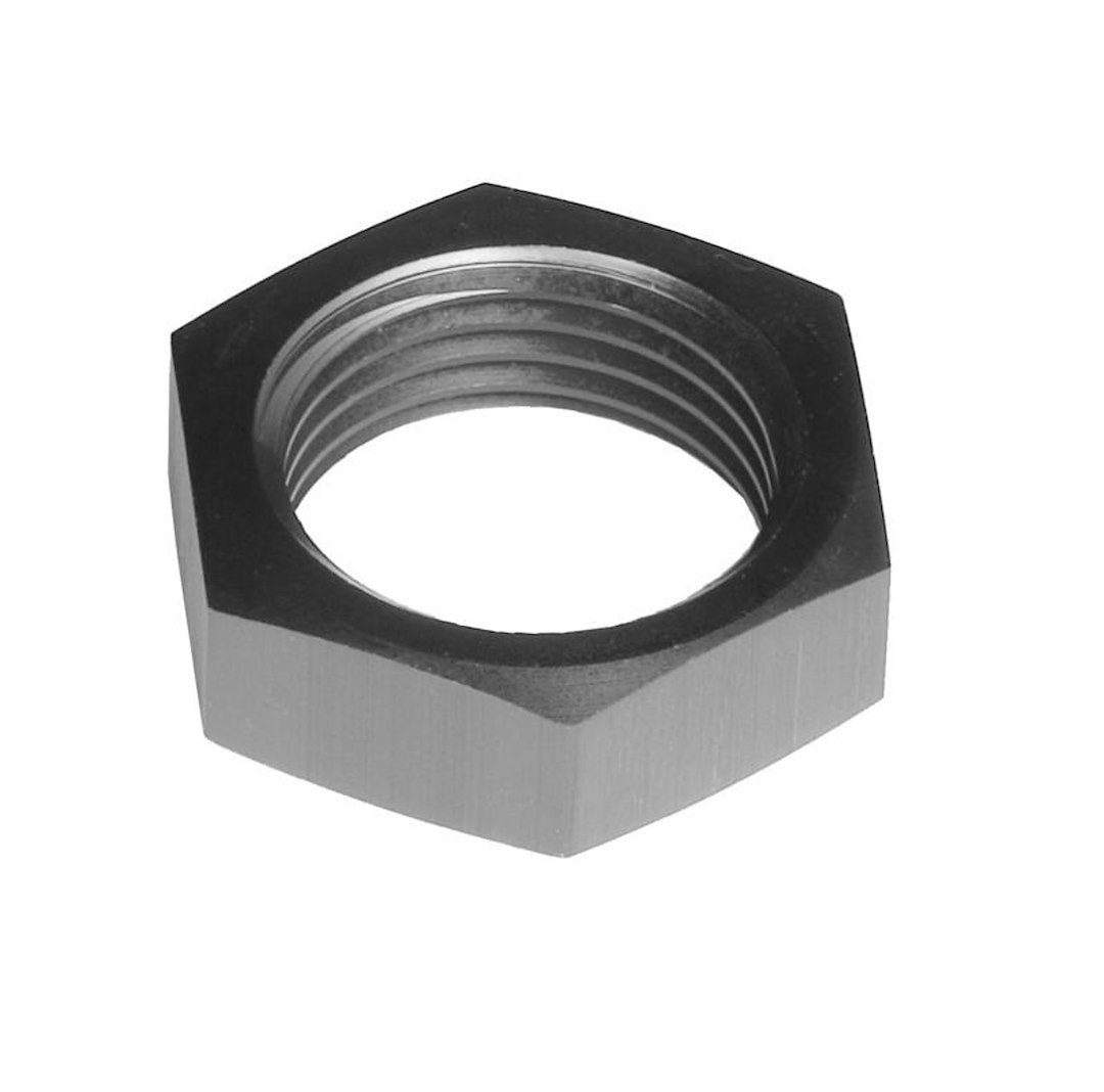 Redhorse Performance Tube End Fitting Nut, 924 Series, -8 AN, Black, Aluminum, Set of 2 – 924-08-2