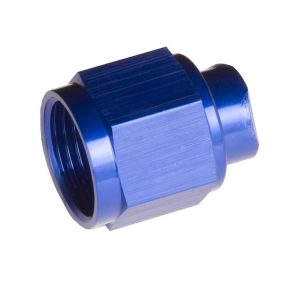 Redhorse Performance Fitting Plug/ Fitting Cap, 929 Series, -12 AN Threaded Cap, Anodized, Blue, Aluminum, Single – 929-12-1